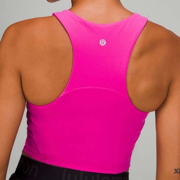 Lululemon Invigorate Training Tank – Sonic Pink – Size 8 and 2 Like New - Picture 1 of 9